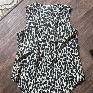 Leopard Print Sleeveless Top Maurice’s